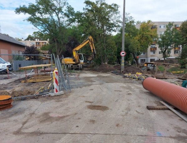 Forgalomkorlátozás, lezárás van érvényben a Toldi utcában