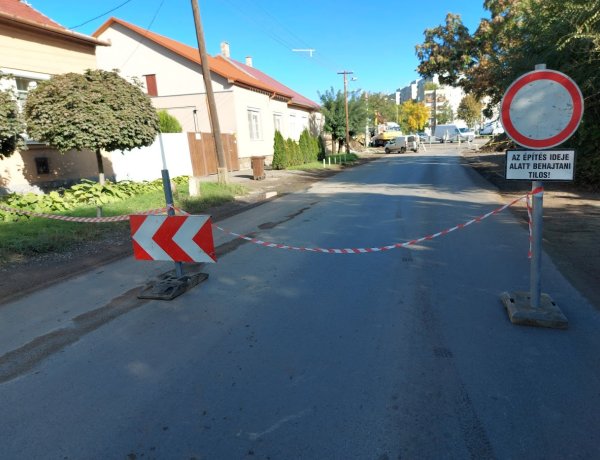 Forgalomkorlátozásra kell számítani nagyjából két héten keresztül a Simai úton