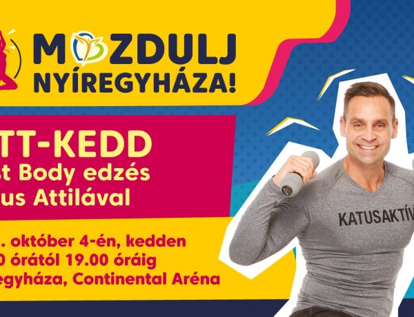 „Fitt-Kedd” Best Body edzés Katus Attilával