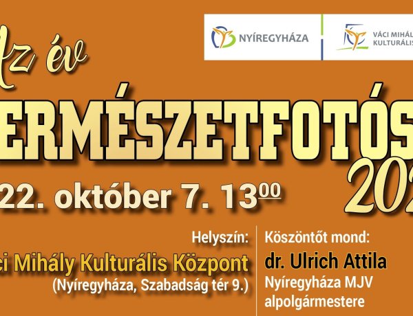 Az év természetfotósa 2021 kiállítás megnyitója