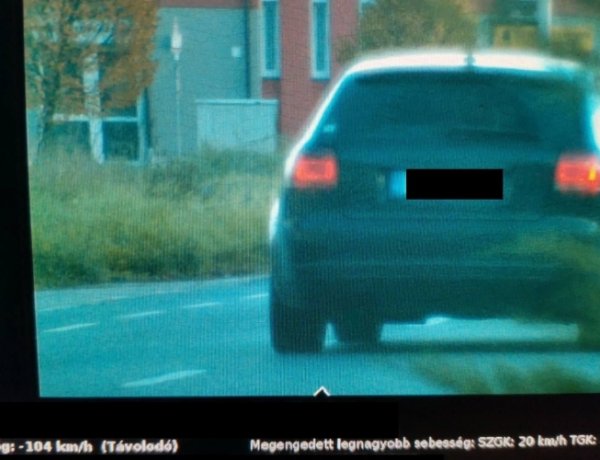 Ötszörös sebességtúllépés Nyíregyházán