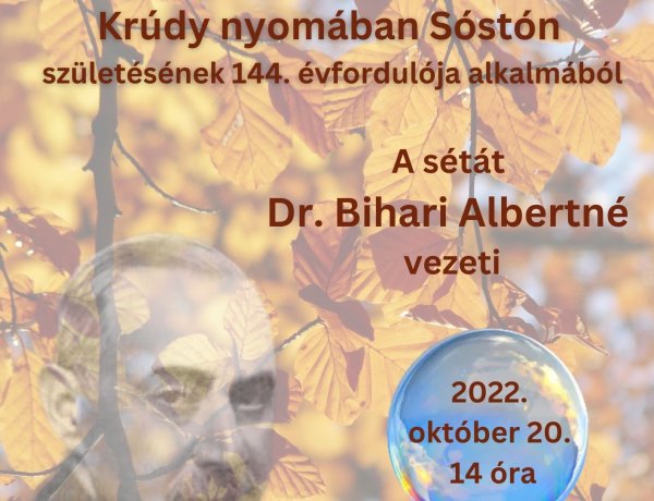 Krúdy nyomában Sóstón 