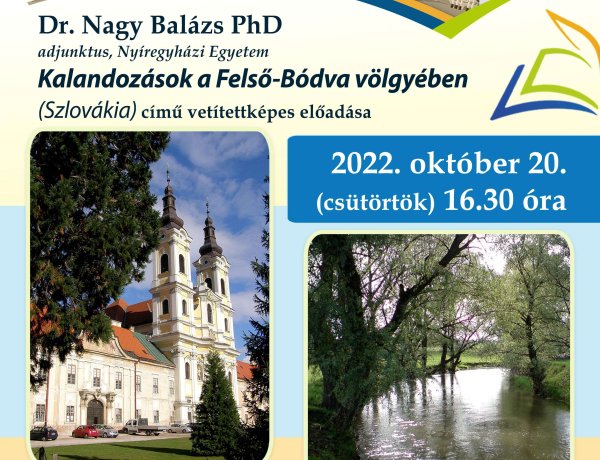 Utazók a könyvtárban – Kalandozás a Felső-Bódva völgyében