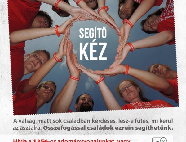 Segítő kéz – Segélyakciót indít a Karitász a bajba jutott családokért és idősekért