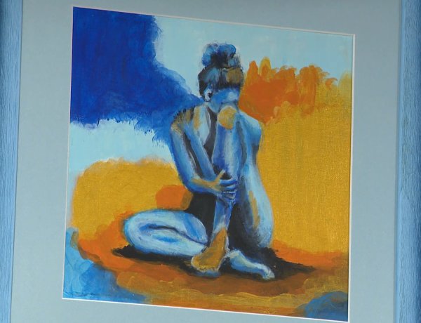 A színek üzenete – Vas Krisztina kiállítása a Vasutas Művelődési Házban