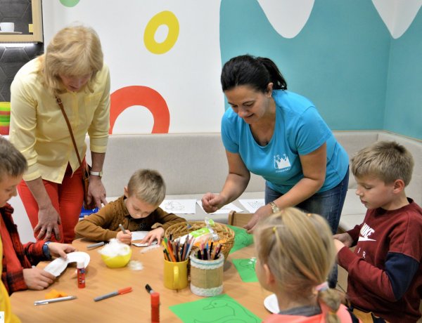 Családi napot tartottak ukrán gyerekeknek, családoknak a Csodavárban