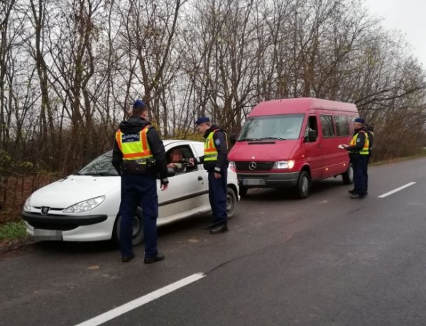 Fokozott ellenőrzést tartott a Barabási Határrendészeti Kirendeltség