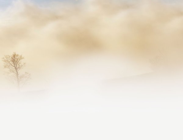 Borult, párás, ködös lesz az idő