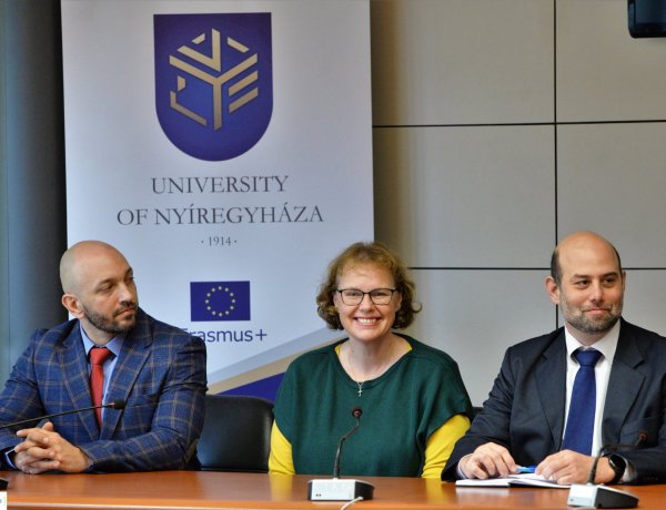 St. Pölteni delegáció a Nyíregyházi Egyetemen – Csereprogram és közös kutatások a jövőben