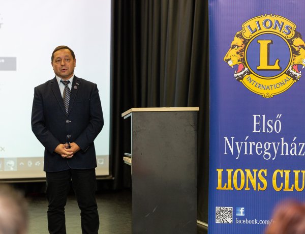 Online támogatói estet szervez az Első Nyíregyházi Lions Club