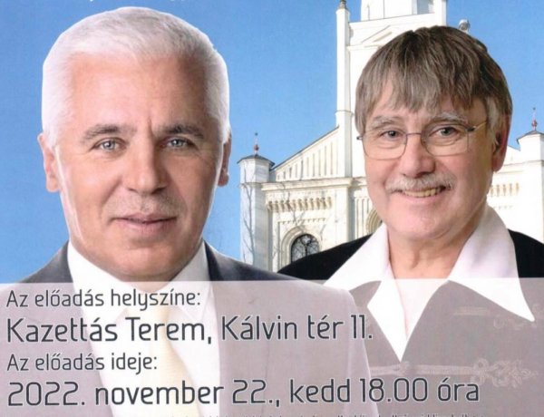 Kultúra-Közélet-Művészet: a Református Esték következő vendégei Dr. Kovács Ferenc polgármester és Szabó Dénes karnagy lesznek