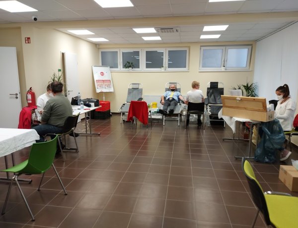 Első alkalommal szervezett véradást a Nyíregyházi Polgárőr Egyesület