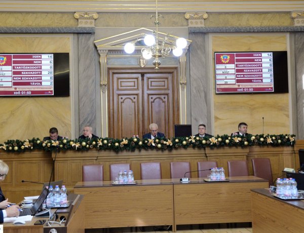 Megtartotta 2022. évi utolsó közgyűlését Nyíregyháza MJV Képviselő-testülete