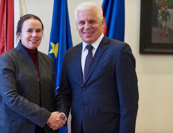 Nyíregyházán járt Claire Legras, Franciaország magyarországi nagykövete, aki vonzónak találja városunkat