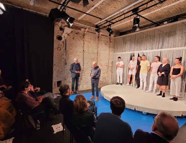 Újabb VIDOR-díj került átadásra, ezúttal a budapesti Gólem Színházban