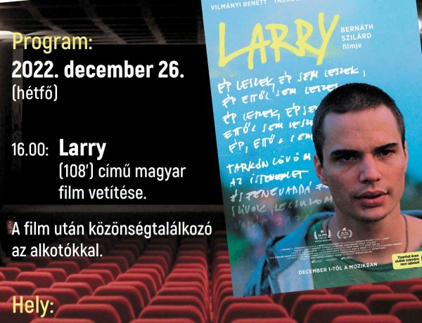 Közönségtalálkozó Thuróczy Szabolccsal a Krúdy Art Moziban