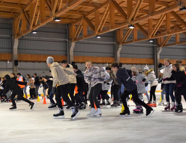 Negyedik alkalommal került megrendezésre a Városi Jégtusa Verseny a jégpályán