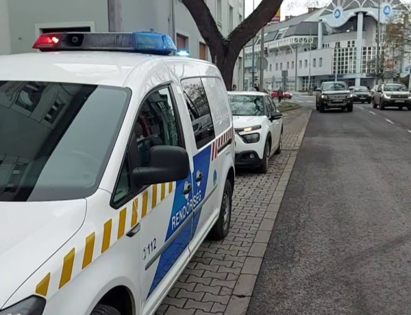 Baleset történt egy sávváltás miatt a Szent István utca elején