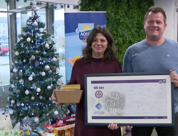 Rászoruló családoknak segít az Aqua SE