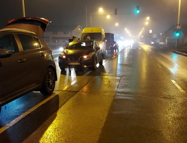 A Debreceni úton történt hármas karambol csütörtök este