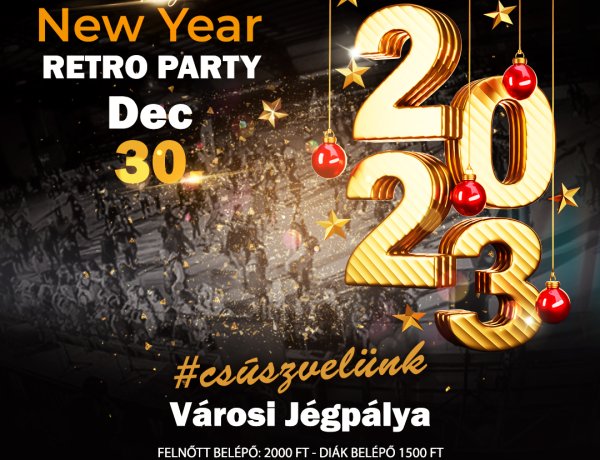Elő-szilveszteri retro bulit szerveznek a Városi Jégpályán