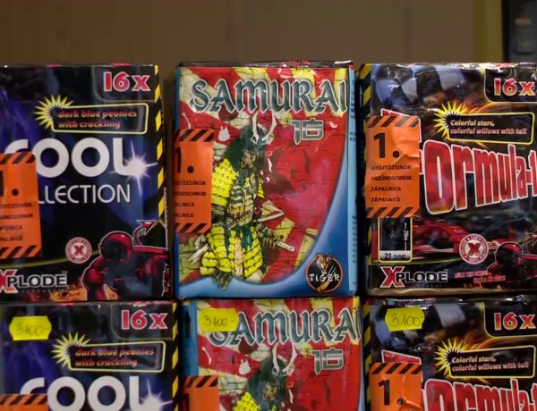 Csütörtökön lejár a szilveszterkor megmaradt tűzijátékok leadásának határideje