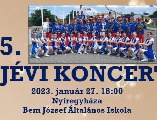 Újévi koncert – Január 27-én a Bem József Általános Iskola csarnokában 