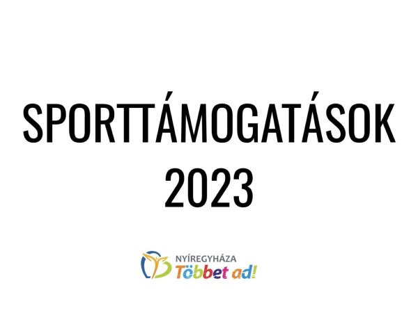 Sporttámogatások 2023 – Pályázati felhívások és adatlapok egy helyen!