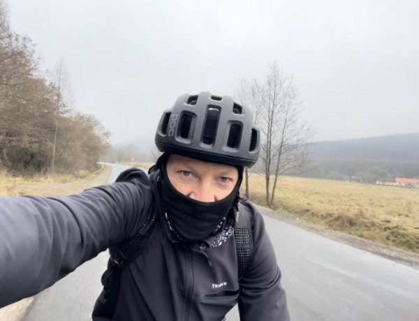 Kerékpáron töltötte az ünnepeket - Horváth Péter két kihívást is teljesített