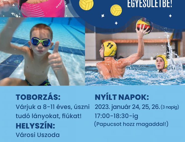 Szeretnél vízilabdázni? 