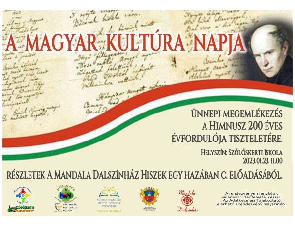 A Magyar Kultúra Napja – Ünnepi megemlékezés a Szőlőskerti Iskolában