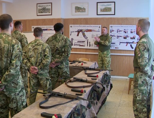 Alapkiképzés a területvédelmi ezrednél – Elkezdődött a nyolchetes képzés