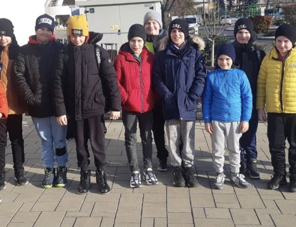 Vízben a legkisebb vízilabdások 