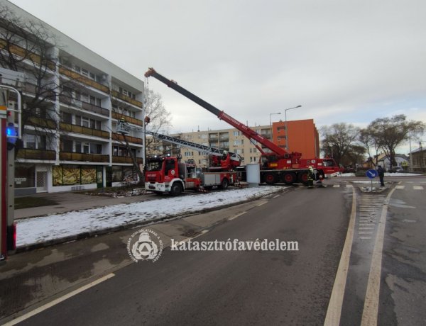 Térségünket is elérte a viharos szél