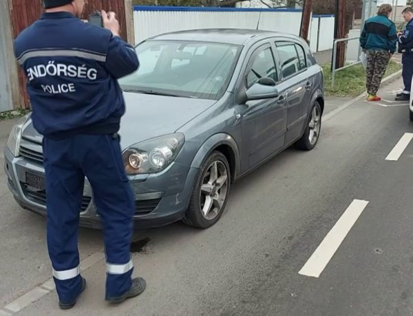 A Derkovits utcánál történt baleset hétfőn