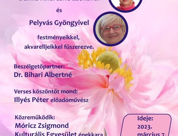 Nőnapi ünnepséget rendez a Móricz Zsigmond Kulturális Egyesület