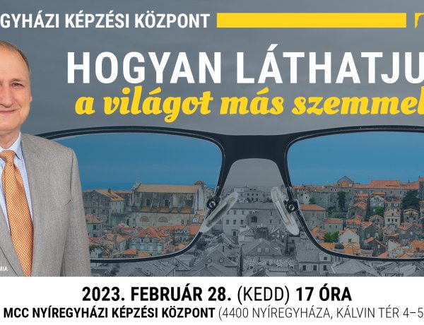 Csepregi Gábor: Hogyan láthatjuk a világot más szemmel?