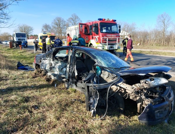 Súlyos baleset történt Nyírpazonynál csütörtökön