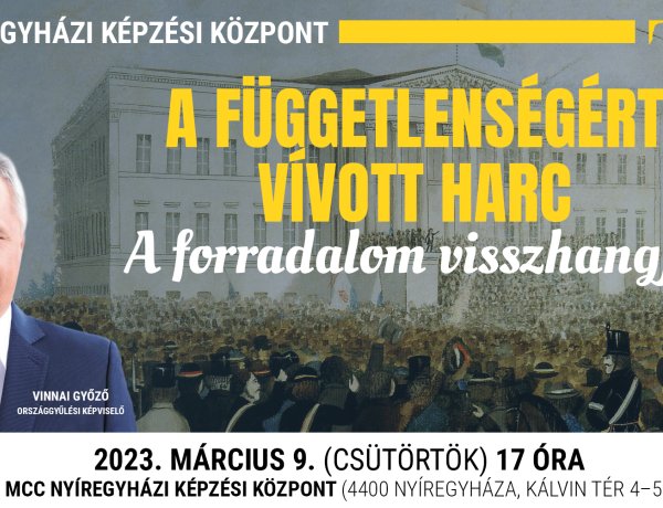 Vinnai Győző: A függetlenségért vívott harc - A forradalom  visszhangja