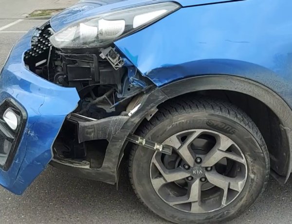 A Kálvin téren két autó ütközött össze hétfőn délelőtt