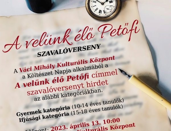 Szavalóverseny a Váci Mihály Kulturális Központban 