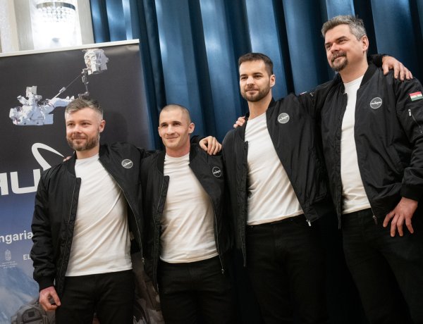Bemutatták Magyarország hivatásos űrhajós állományát: Kapu Tibor nyíregyházi fejlesztőmérnök is a jelöltek között!