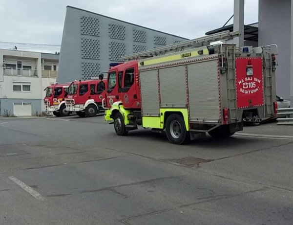 Helyismereti bejáráson vettek részt a katasztrófavédők a László utca újonnan felújított bevásárlóközpontjában