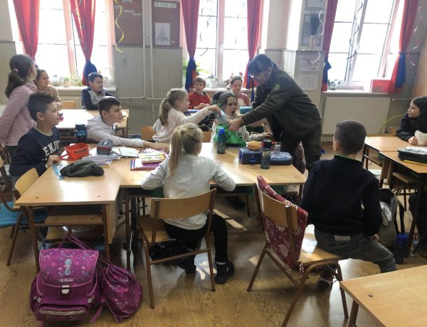 Együttműködik a Jókai Általános Iskola és a Nyíregyházi Erdészet 