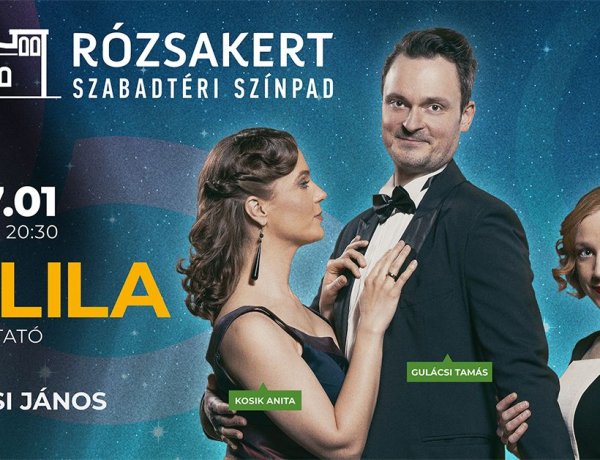 A Delila négy év után újra a Rózsakert Szabadtéri Színpad műsorán!