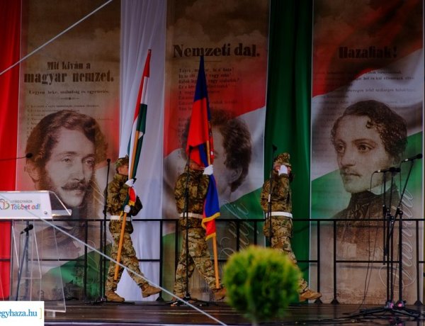 Nemzeti ünnep – Az 1848-49-es forradalom és szabadságharcra emlékeztek Nyíregyházán is