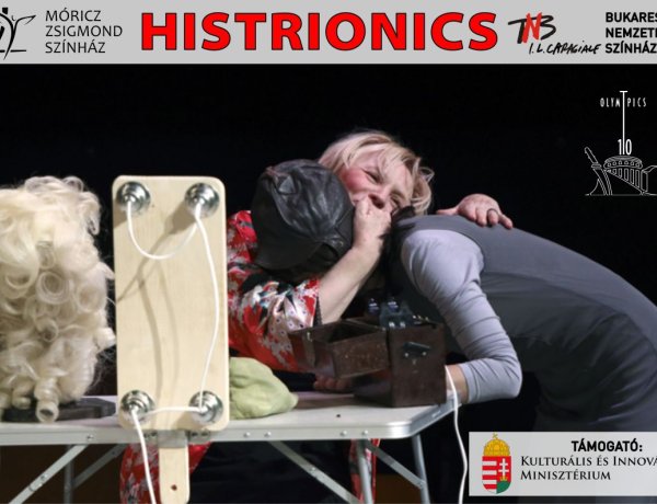 A Bukaresti Nemzeti Színház Histrionics vendégelőadása a 10. Színházi Olimpia programjában, a Móricz Zsigmond Színházban látható