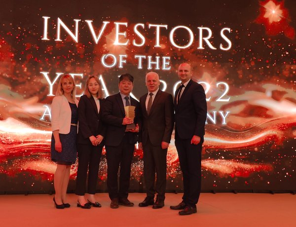 A befektetésösztönzési programunk sikerének újabb visszaigazolása: elismerés egy nyíregyházi beruházónak!