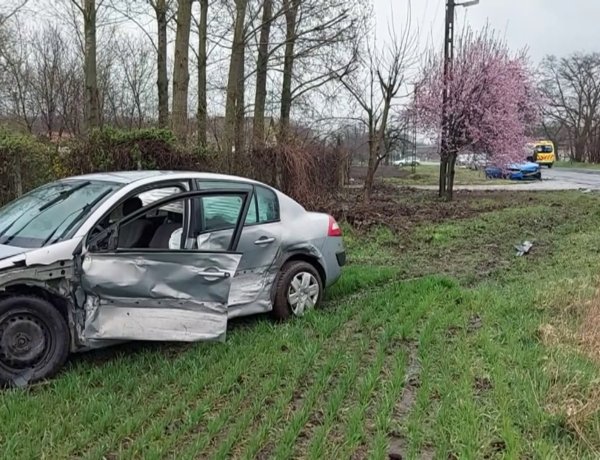Egy sérültje van a Nagyszerkesznél történt balesetnek