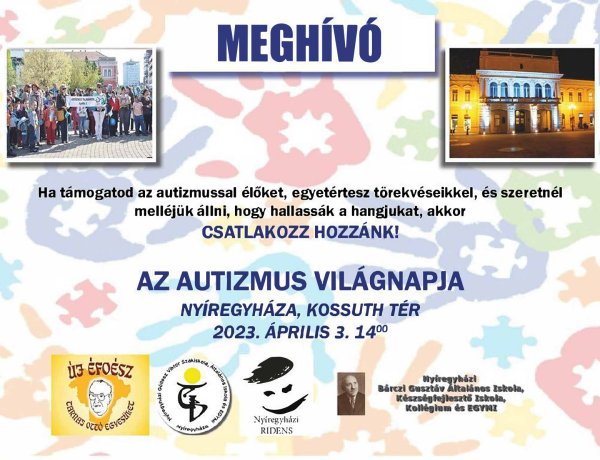 Kék séta – Az autizmus világnap alkalmával a Kossuth téren gyűlnek össze április 3-án